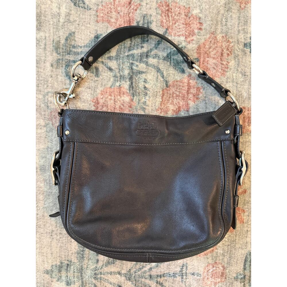 Vintage Coach Leather Shoulder Bag